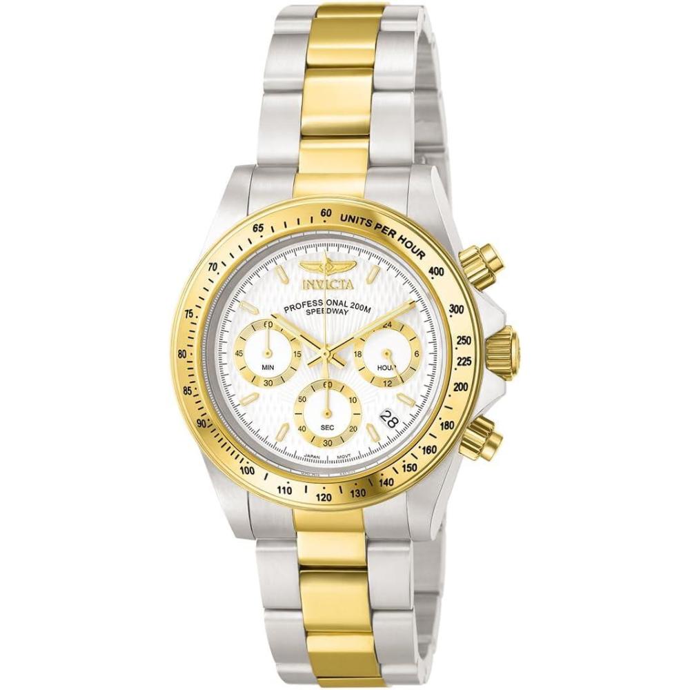 image:imageInvicta Mens Speedway Collection Stainless Steel WatchTwoTone