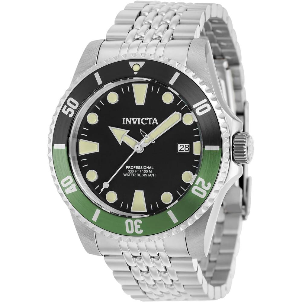image:imageInvicta Pro Diver Edelstahl Herren Automatikuhr  44mmSilvertone