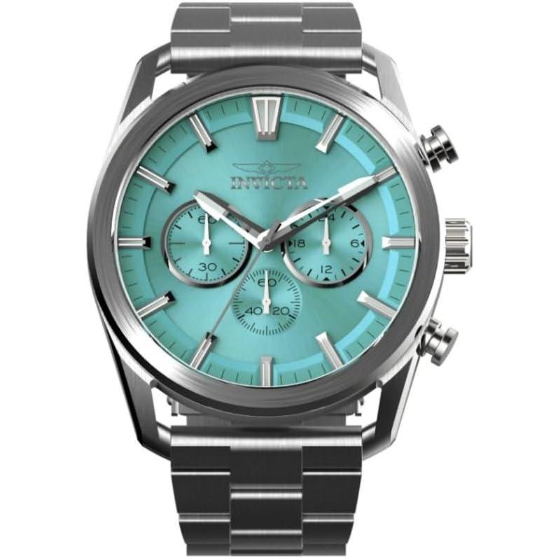 image:imageInvicta Speedway Men 4500mm Stainless Steel Steel Tiffany Blue dial VD54 Quartz