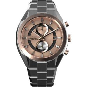 Invicta Speedway Men 45.00mm Stainless Steel Rose Gold + Steel Rose Gold dial VD51B Quartz
