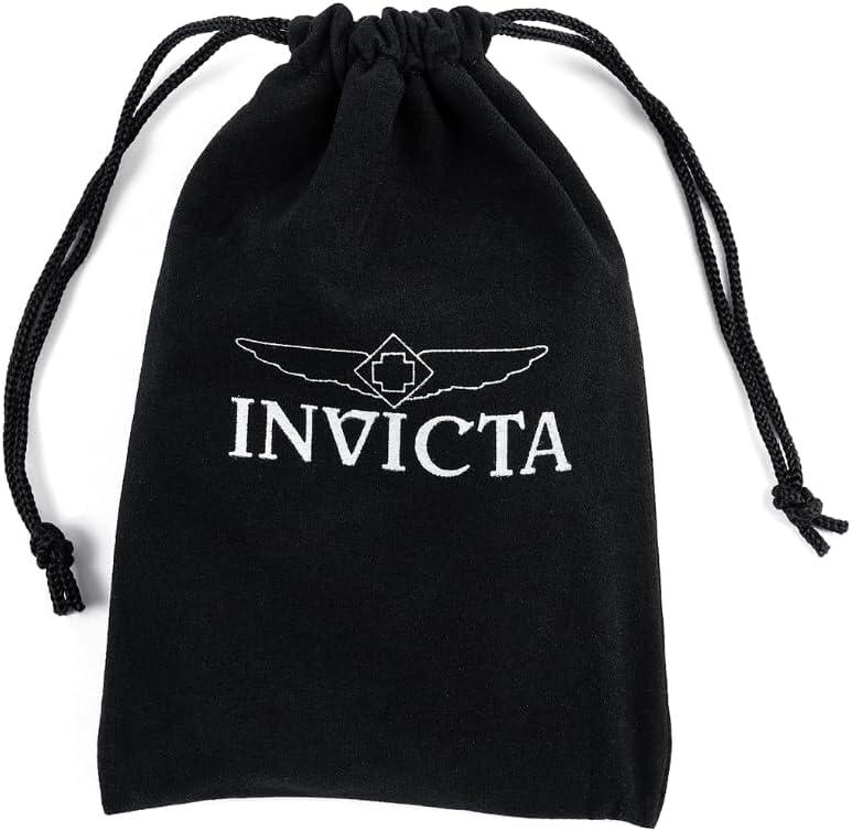 image:imageInvicta 80857 Element Silver Stainless Steel Iced Out Cuban Chain Mens Necklace