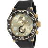 image:imageInvicta Mens 17815 Pro Diver TwoTone Stainless Steel Watch with Black Band