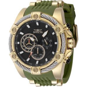 Invicta Bolt Men 52mm Stainless Steel Gold + Black Black dial VD54 Quartz