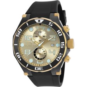 Invicta Men’s 17815 Pro Diver Two-Tone Stainless Steel Watch with Black Band