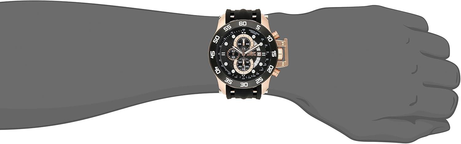image:imageInvicta Mens 19254 IForce Analog Display Japanese Quartz Black Watch