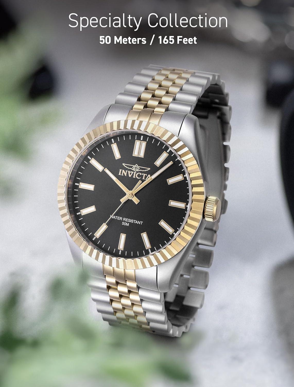 image:imageInvicta WatchBlackGold