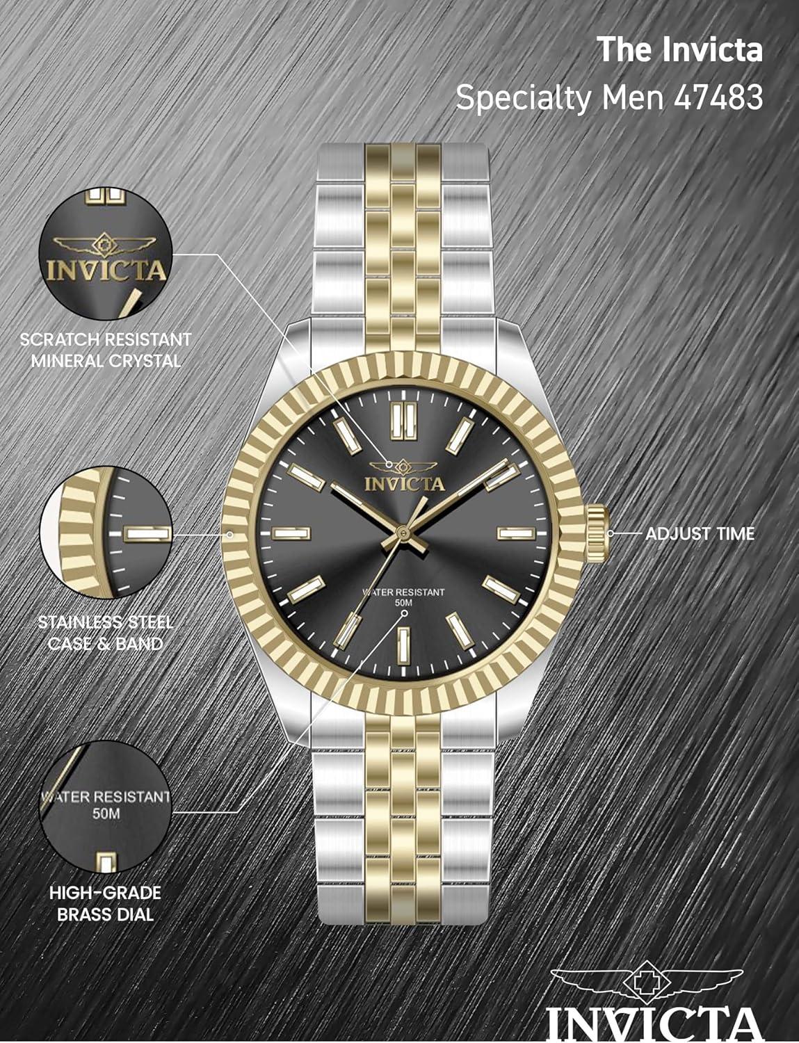 image:imageInvicta WatchBlackGold