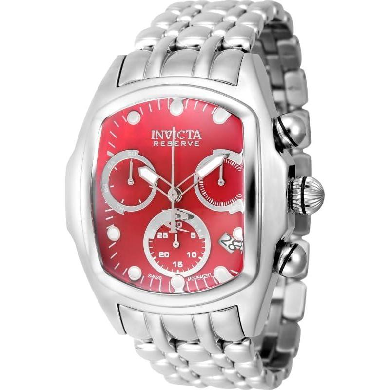 image:imageInvicta Lupah Men 445mm Stainless Steel Steel Red dial VD53 Quartz