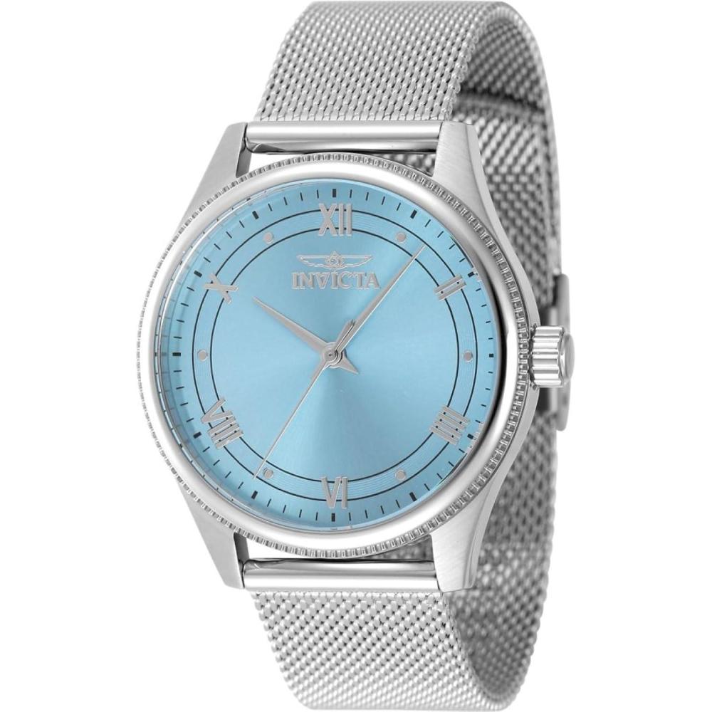 image:imageInvicta Womens 48487 Celestial Quartz 3 Hand Light Blue Dial Watch
