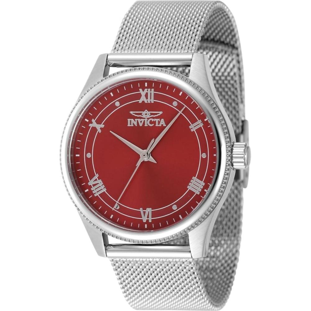 image:imageInvicta Womens 48488 Celestial Quartz 3 Hand Red Dial Watch