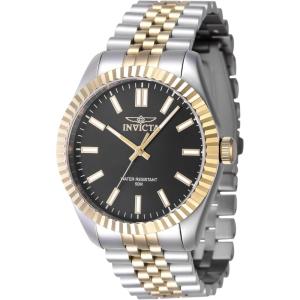 Invicta Watch(Black/Gold)