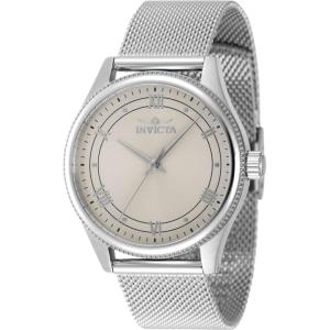 Invicta Women’s 48486 Celestial Quartz 3 Hand Ivory Dial Watch
