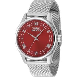 Invicta Women’s 48488 Celestial Quartz 3 Hand Red Dial Watch