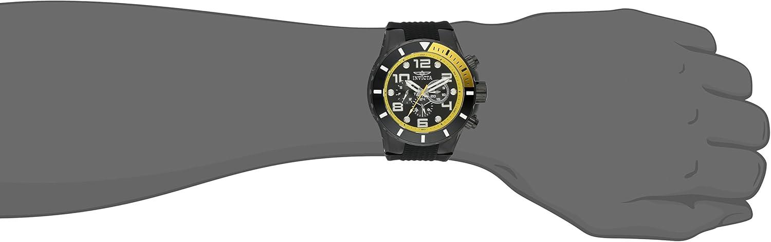 image:imageInvicta Mens 18741 Pro Diver Analog Display Swiss Quartz Black Watch