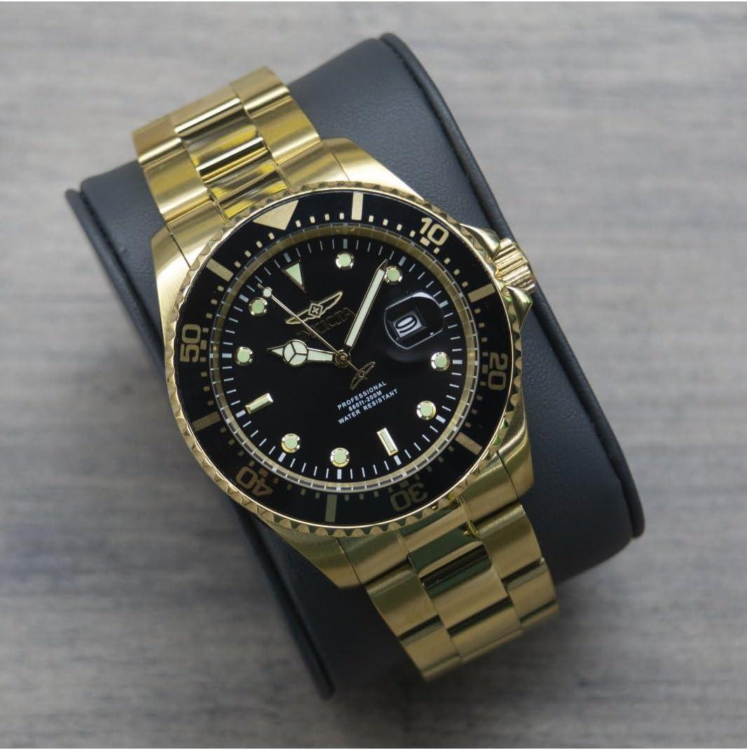image:imageInvicta Mens 22019 Pro Diver Analog Display Quartz Silver Watch22062