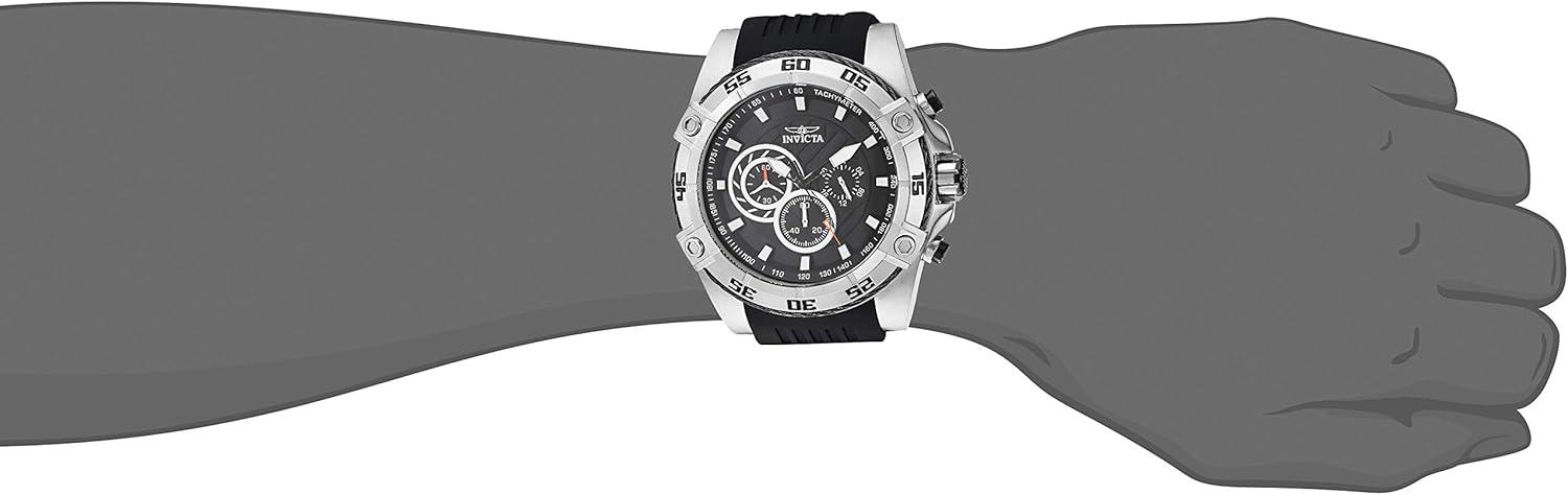 image:imageInvicta Mens 28227 Speedway Analog Display Quartz Black Watch