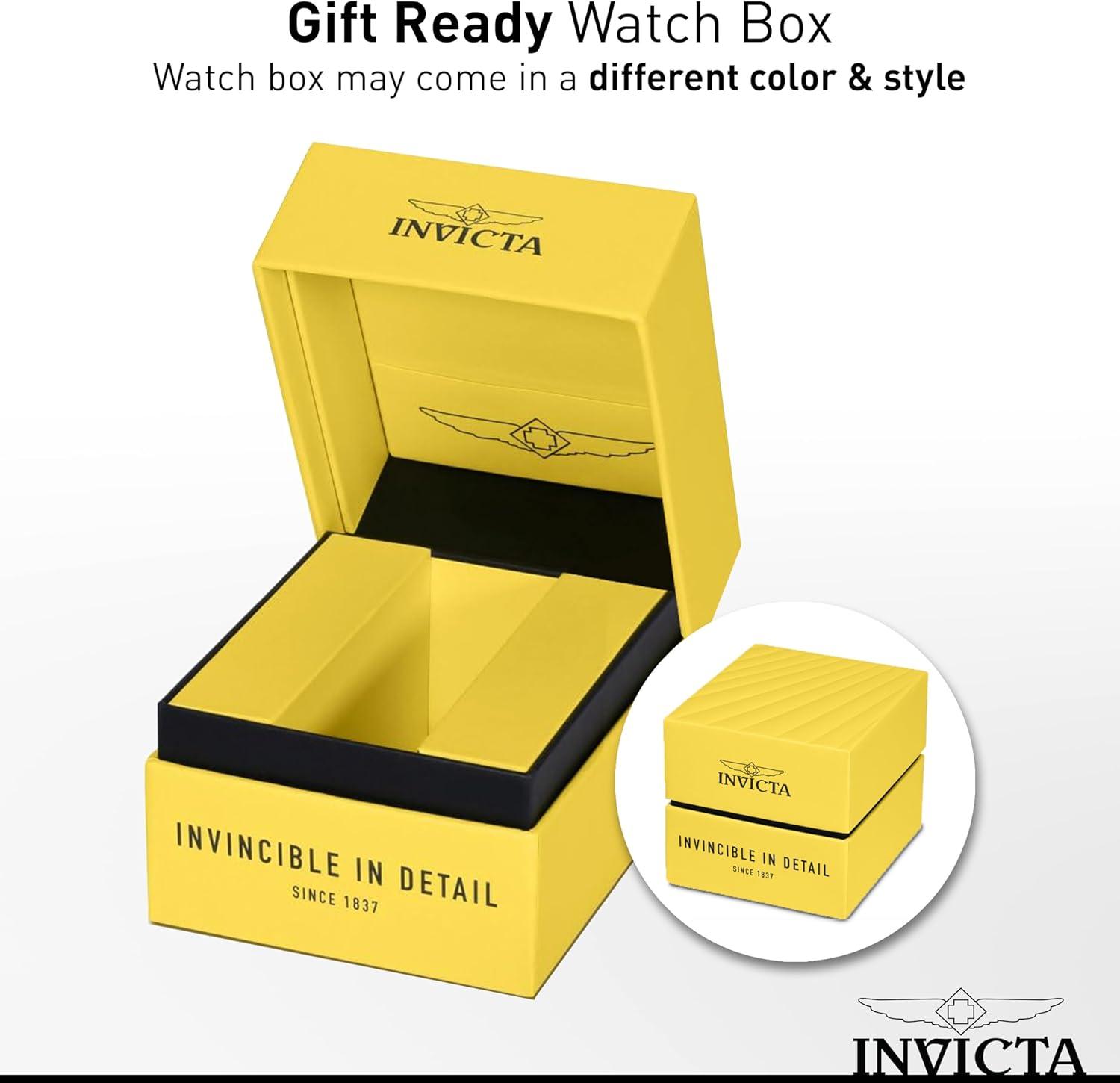 image:imageInvicta Speedway Gearshift Mens Watch 44mm Steel amp Black 49376