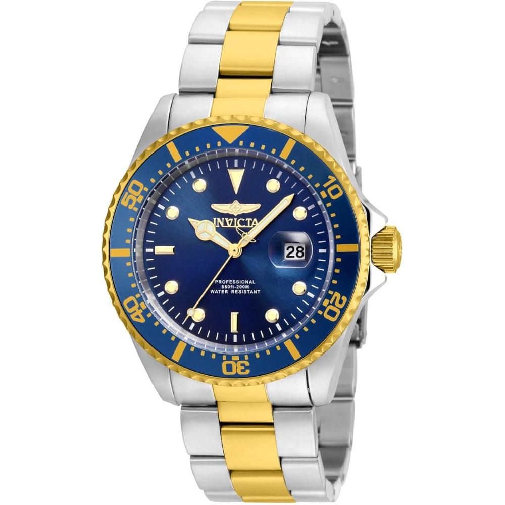 image:imageInvicta Mens 22019 Pro Diver Analog Display Quartz Silver Watch22058