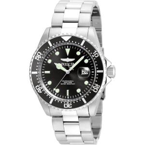 Invicta Men’s 22019 Pro Diver Analog Display Quartz Silver Watch(22047SYB)