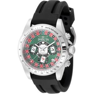 Invicta Speedway Men 39.5mm Stainless Steel Steel Green dial VD53 Quartz