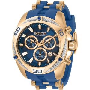 Invicta Mens Bolt Quartz Watch, Blue, 31318