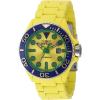 image:imageInvicta Grand Diver Men 4600mm Stainless Steel  Aluminum Blue  Yellow  Silver  AquaPlating  Steel YellowGreen dial PC32 Quartz