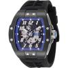 image:imageInvicta S1 Rally Men 44mm Stainless Steel Black  Steel BlackBlue dial NH70 Automatic