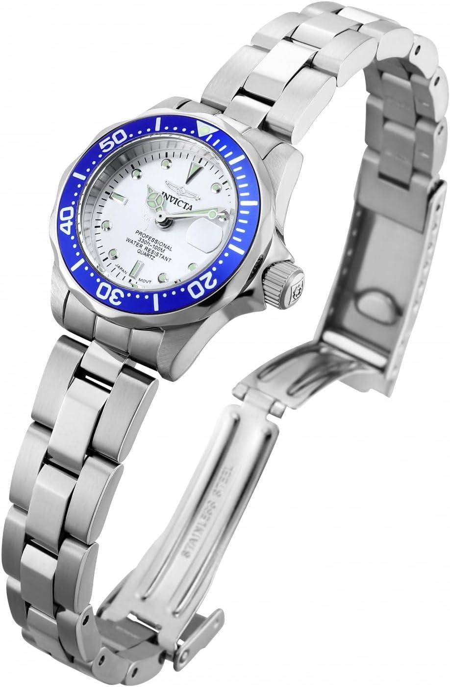 image:imageInvicta Womens 14125 Pro Diver Silver Dial Stainless Steel Watch