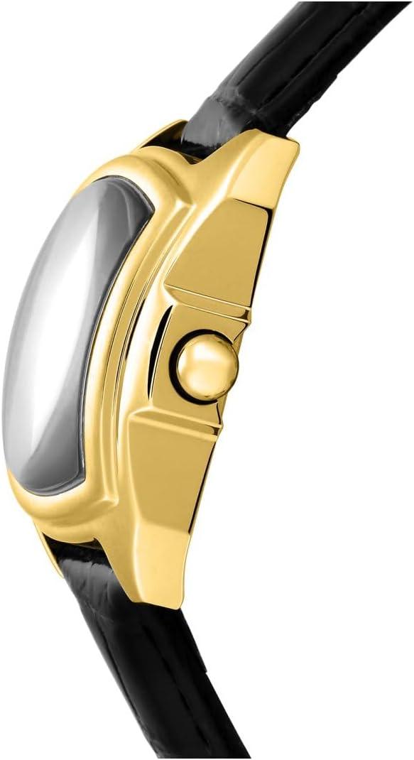 image:imageInvicta Womens 13834 Lupah White MotherOfPearl Dial Black Patent Leather Watch