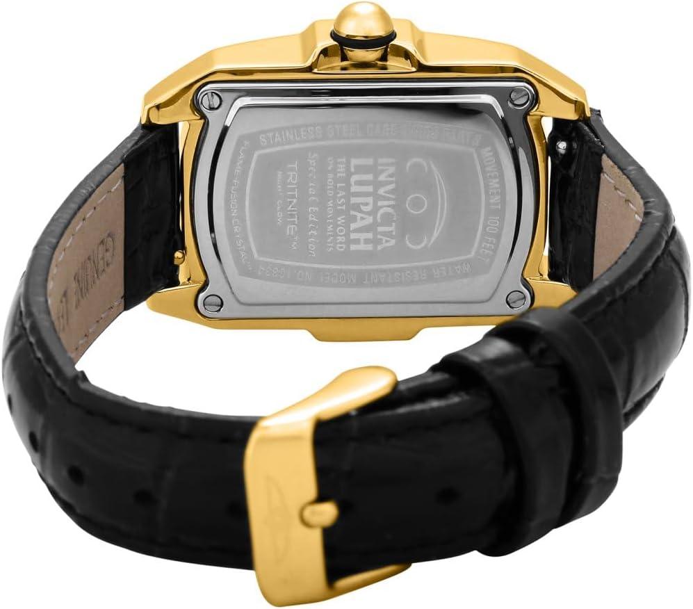 image:imageInvicta Womens 13834 Lupah White MotherOfPearl Dial Black Patent Leather Watch