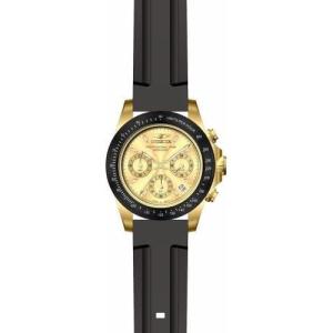 Invicta Speedway Men 39.5mm Stainless Steel Gold + Black Gold dial VD53 Quartz