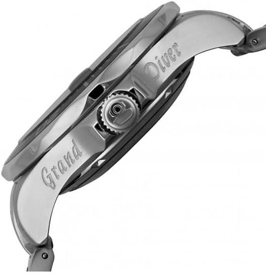 image:imageInvicta Mens Stainless Steel Grand Diver Automatic Bracelet Watch