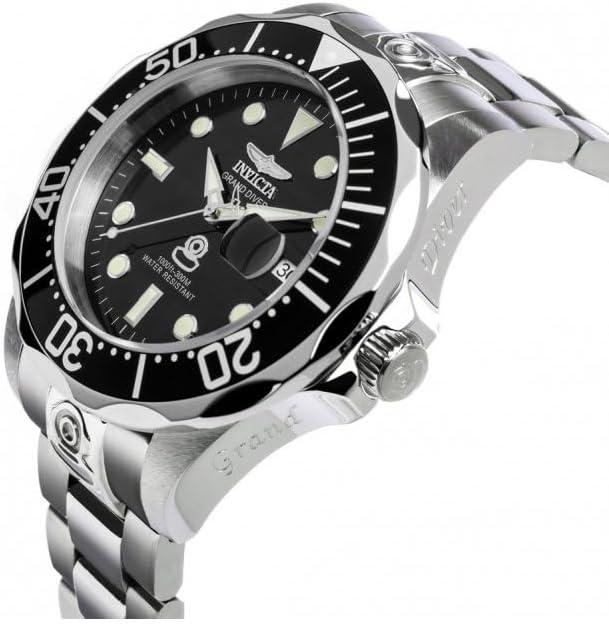 image:imageInvicta Mens Stainless Steel Grand Diver Automatic Bracelet Watch