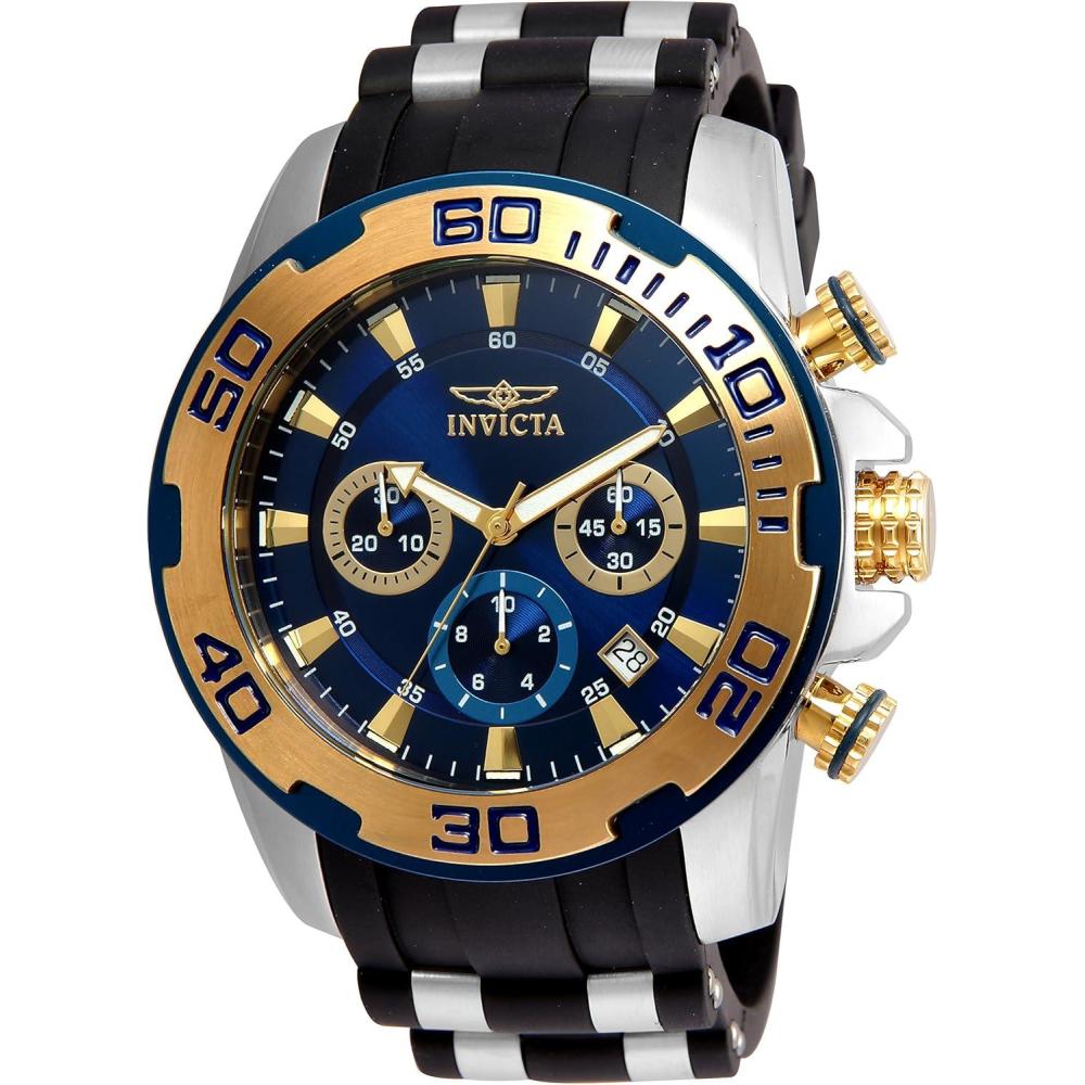 image:imageInvicta Mens 22339 Pro Diver Analog Display Quartz Black Watch