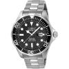 image:imageInvicta Mens 12562X Pro Diver Black Carbon Fiber Dial Stainless Steel Watch