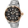 image:imageInvicta Mens 12567 Pro Diver Black Carbon Fiber Dial Stainless Steel Watch