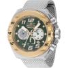 image:imageInvicta Racing Men 480mm Stainless Steel Gold  Steel WhiteGoldGreenIvory dial VD53 Quartz