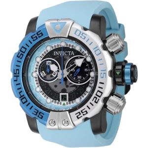 Invicta Sea Hunter Men 57mm Stainless Steel Black + Steel White+Light Blue+Transparent dial Z50 Quartz