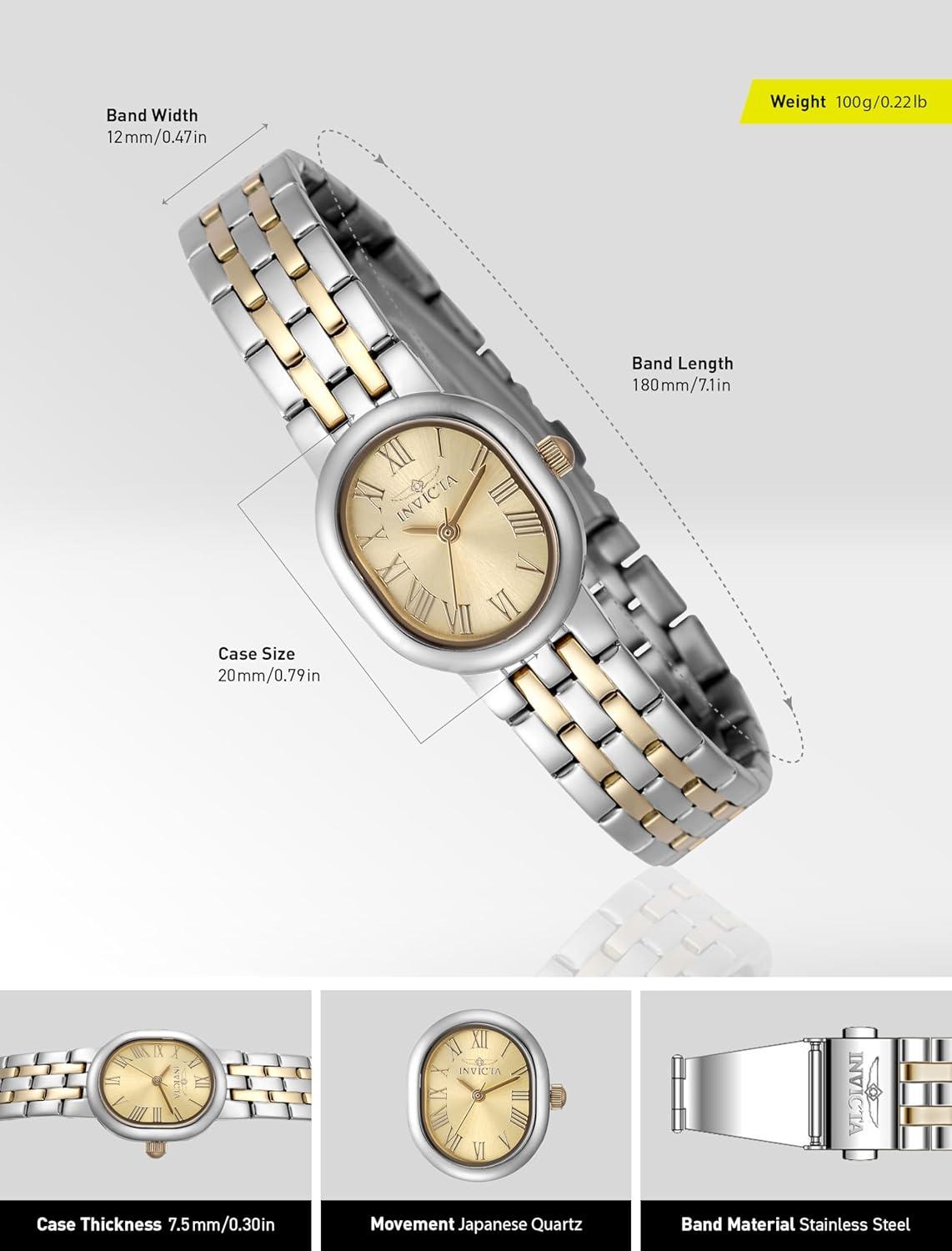 image:imageInvicta Angel Lady 20mm PC21JGold Silver