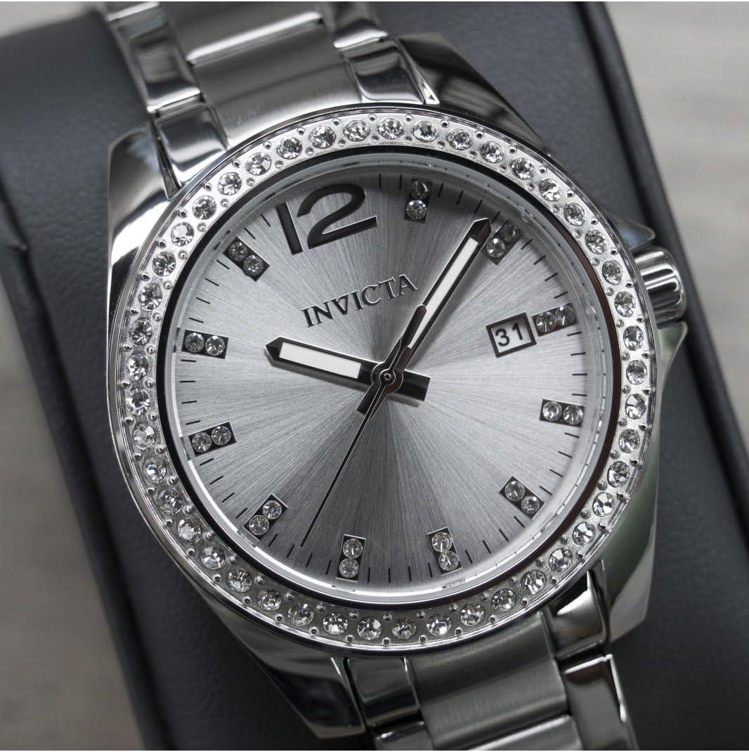 image:imageInvicta Womens 49846 Angel Quartz PC32 Silver Dial Watch
