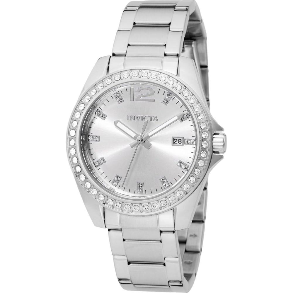 image:imageInvicta Womens 49846 Angel Quartz PC32 Silver Dial Watch