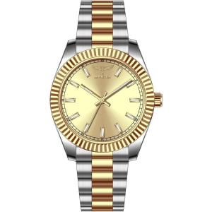 Invicta Specialty Men 40mm Metal Gold + Steel Gold dial PC21S Quartz