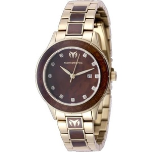 TECHNOMARINE Sea Lady 33.00mm Stainless Steel Gold Brown dial VJ22 Quartz